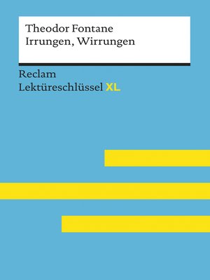 cover image of Irrungen, Wirrungen von Theodor Fontane